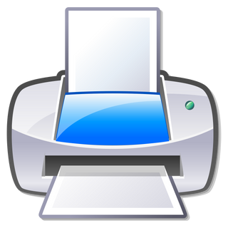 Printer free icon PNG