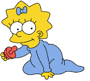 Maggie Simpson PNG