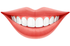 Teeth transparent images
