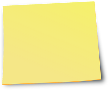 Sticky note PNG