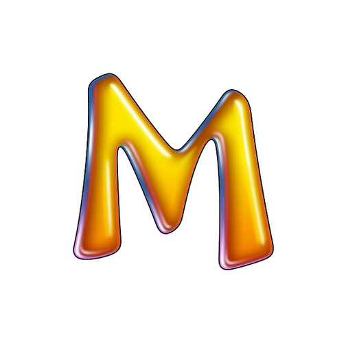 Letter M PNG