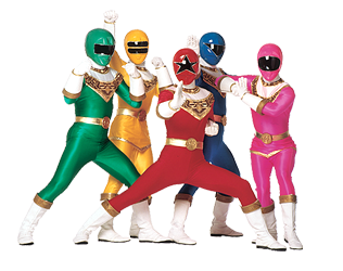 Power ranger, free cutout images