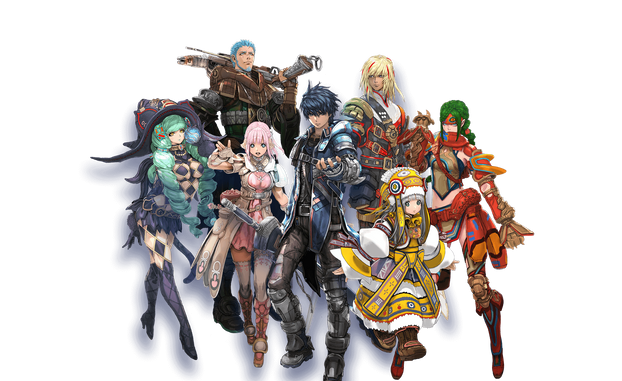 Star ocean transparent PNGs