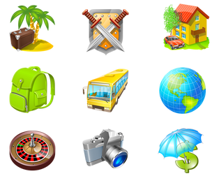 Travel free icon PNG