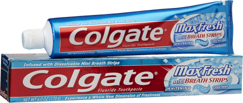 Toothpaste free cutouts