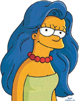 Marge Simpson PNG