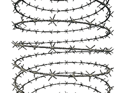 Barbwire PNG cutouts