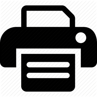 Printer free icon PNG