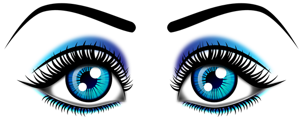 Eyes transparent images