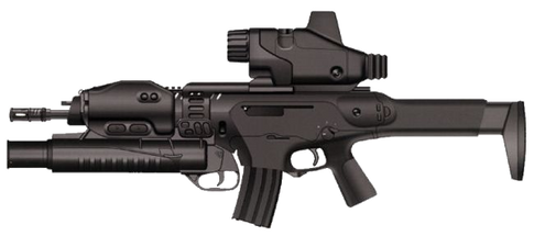 Assault rifle, free PNG images