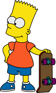 Bart Simpson, free PNG collection