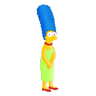 Marge Simpson PNG