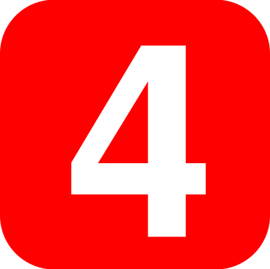 Number four, free PNGs