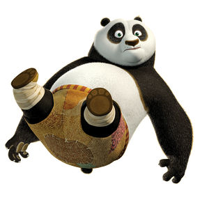 Kung fu panda, free PNG collection