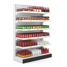 Store shelf free transparent image