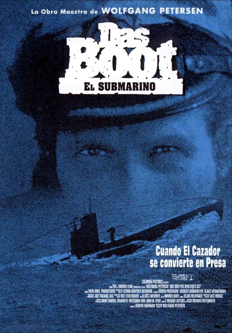 Afiche de la película El submarino (Das Boot)