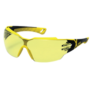 UVEX pheos yellow lens safety goggles