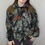 Thumbnail: Quarter Zip High Neck Camo Fleece