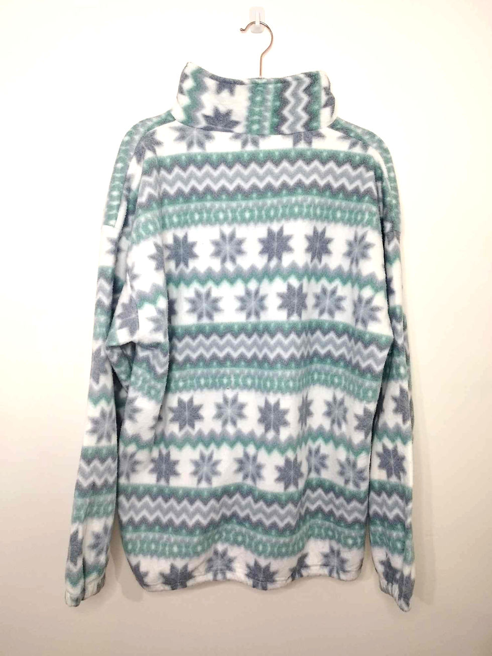 Thumbnail: Quarter Zip High Neck Fleece