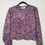 Thumbnail: Vintage Richards Multicoloured Blouse - Size 10/12