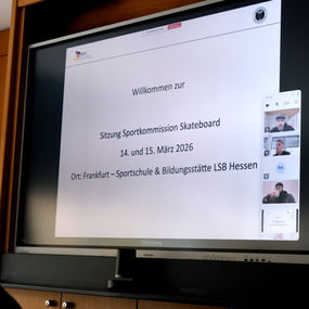 Jahressitzung der Sportkommission Skateboard in Frankfurt 