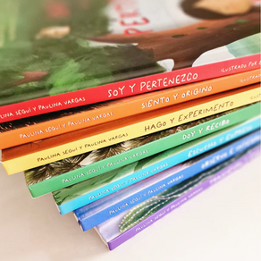 Sumándome a la iniciativa de Cuentos ARTE SANA: somos naturaleza, a través de experimentos en sus QR