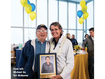 Michael Go Makes a Difference for Cal Swimming