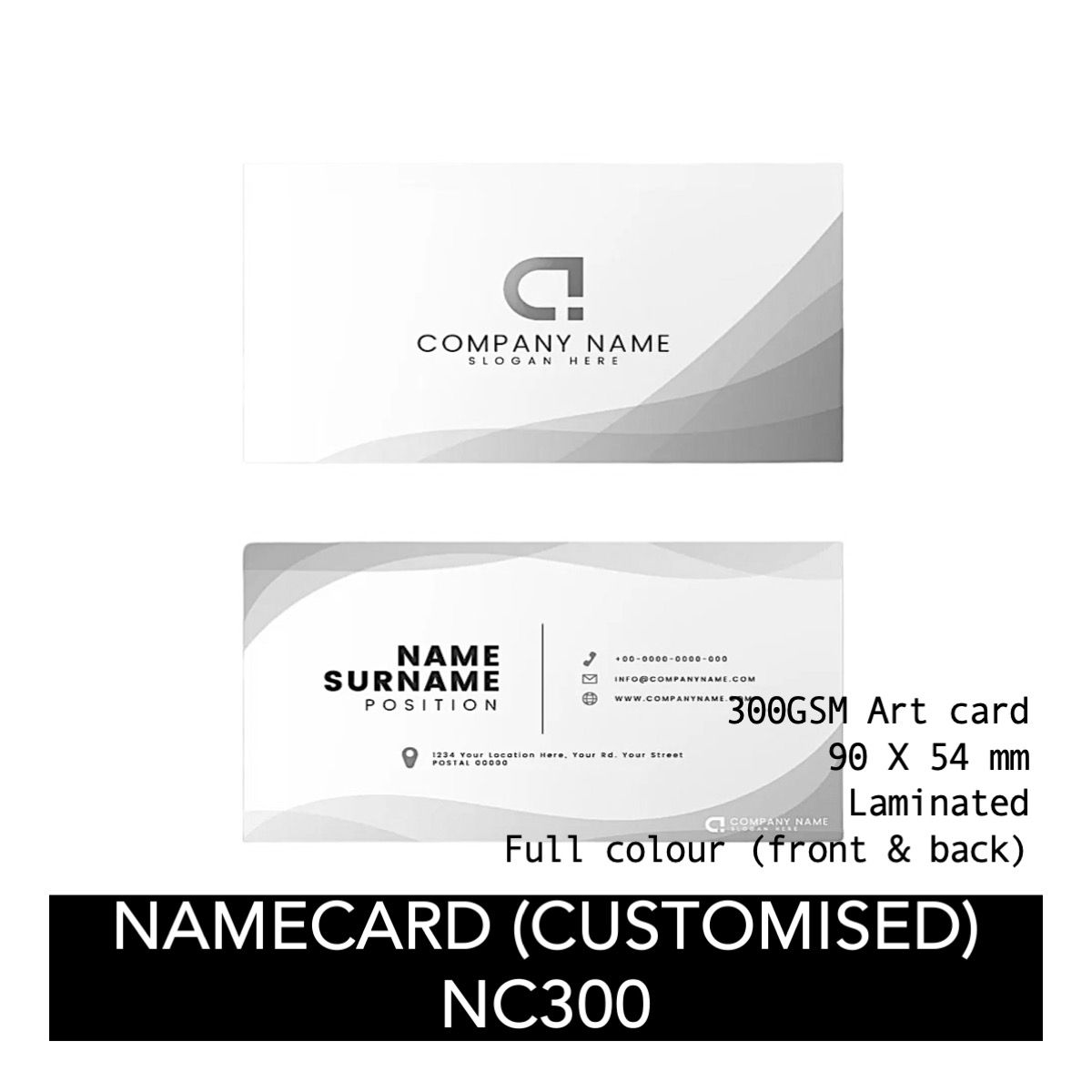 NAMECARD (CUSTOMISED)