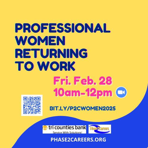 Professional Women Returning to Work