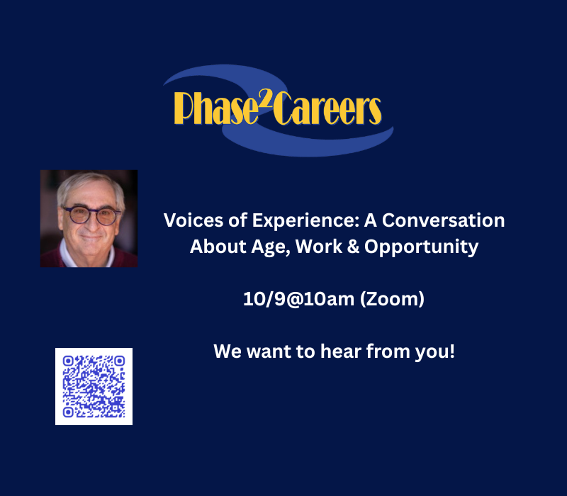 Voices of Experience: A Conversation about Age, Work @Opportunity