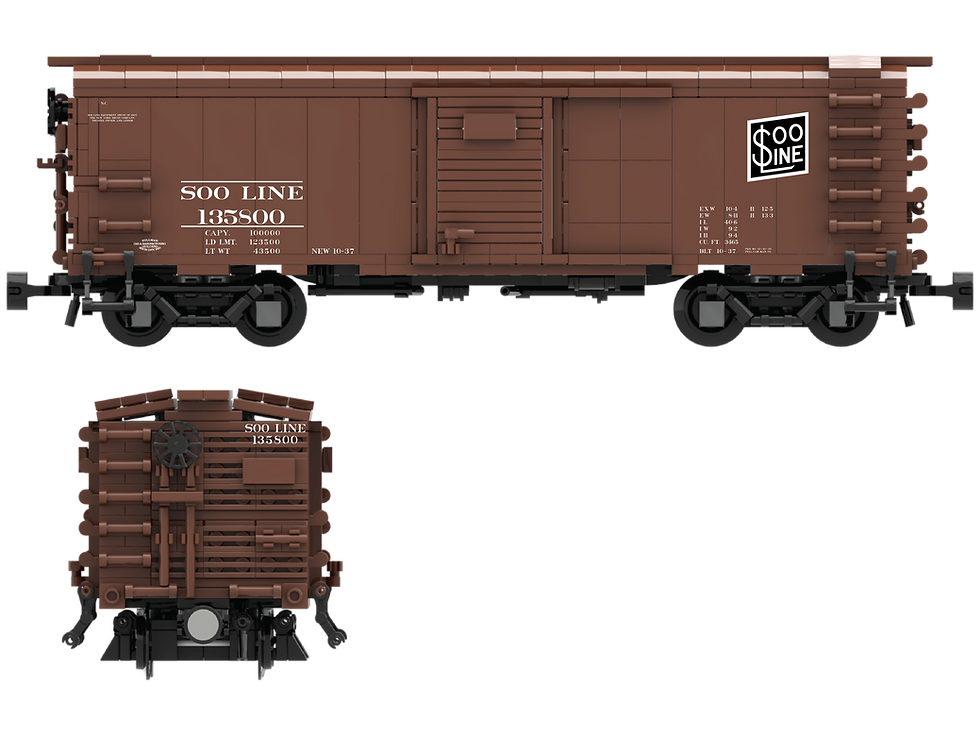 Thumbnail: ARA 1932 Boxcar Decals 10-18