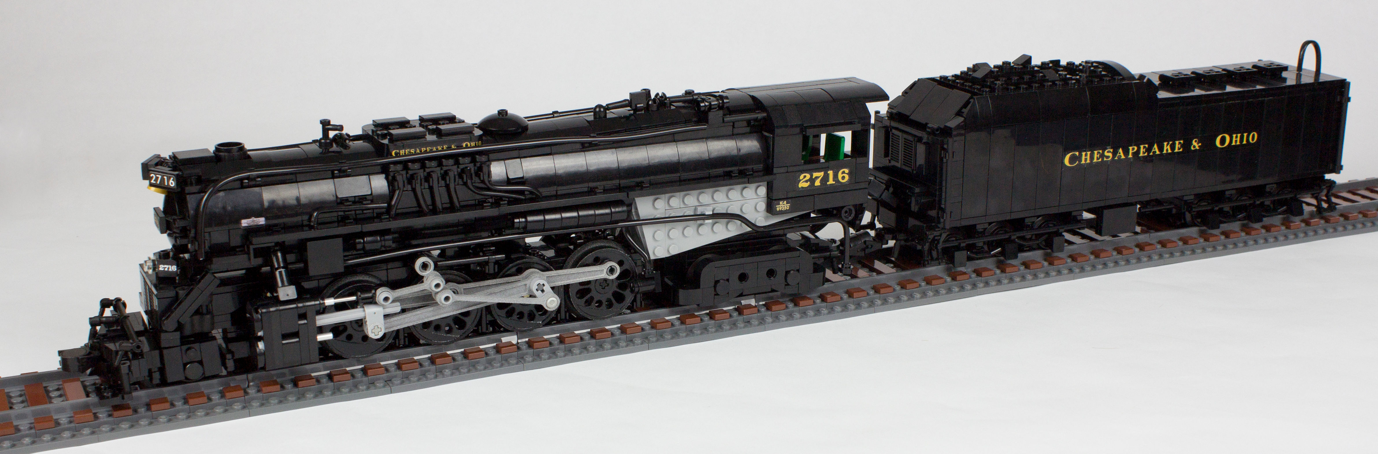 C&O 2-8-4 "Kanawha" Stud Counter™ Full Kit