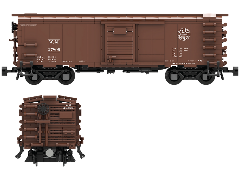 Thumbnail: ARA 1932 Boxcar Decals 10-18