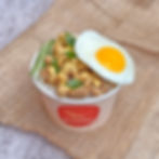 Salted Egg Chicken Rice Bowl