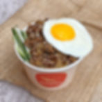 Black Pepper Beef Rice Bowl
