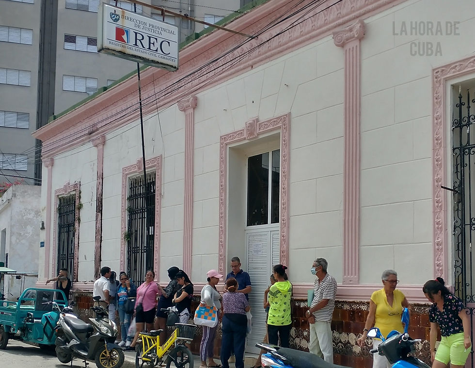 Registro Civil de Camagüey. Lugareño esquina Hermanos Agüero.