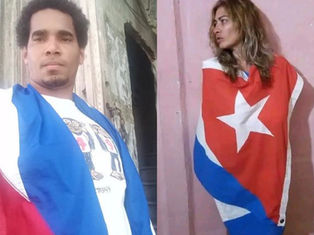La bandera cubana está deshonrada
