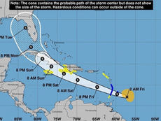 ELSA YA ES HURACÁN Y PODRÍA AFECTAR ESTE FIN DE SEMANA A CUBA