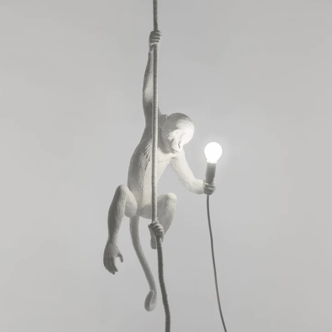 縮圖：Monkey Lamp 猴子桌燈
