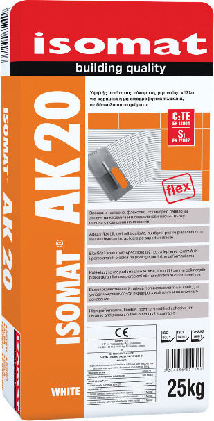 Isomat AK 20 Λευκή 25kg