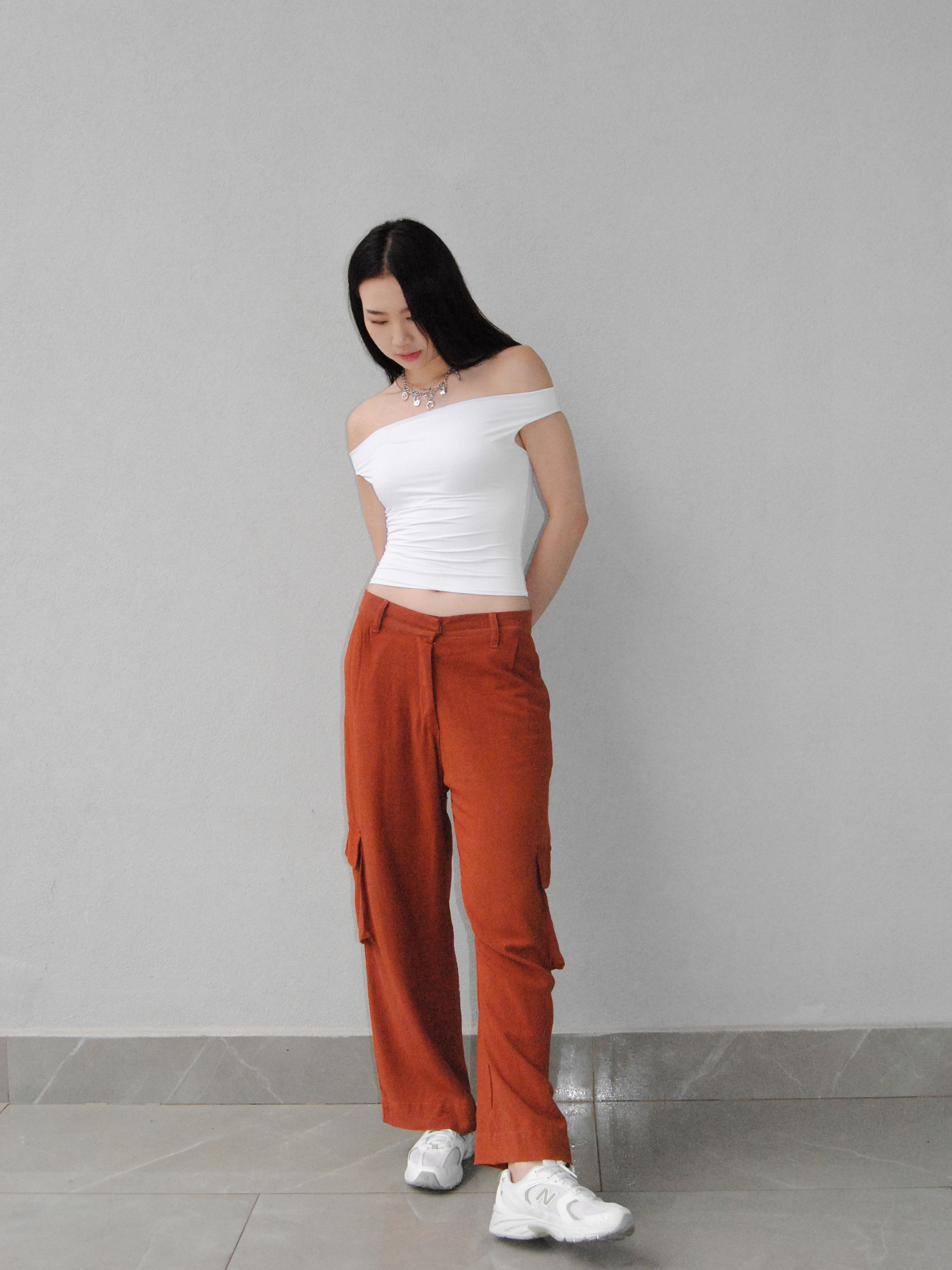 CALÇA SAGE CARGO MARROM