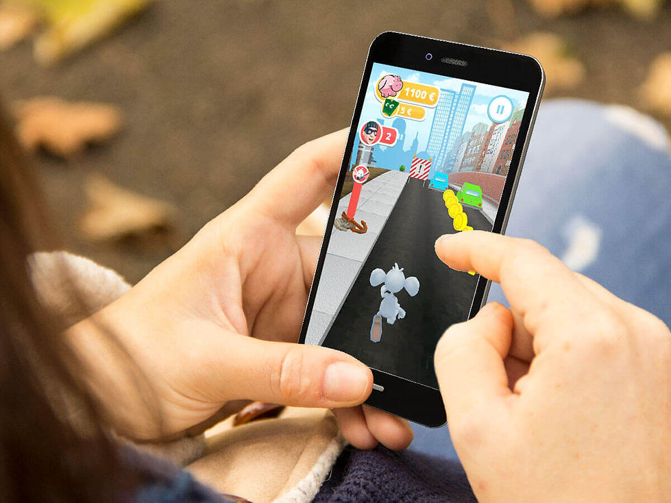 Studio Werner Webdesign Grafikdesign Gestaltung Werbung Konzeption German design award winner 2018 Haspa Mannis Räuberjagd Appdesign Spieleapp