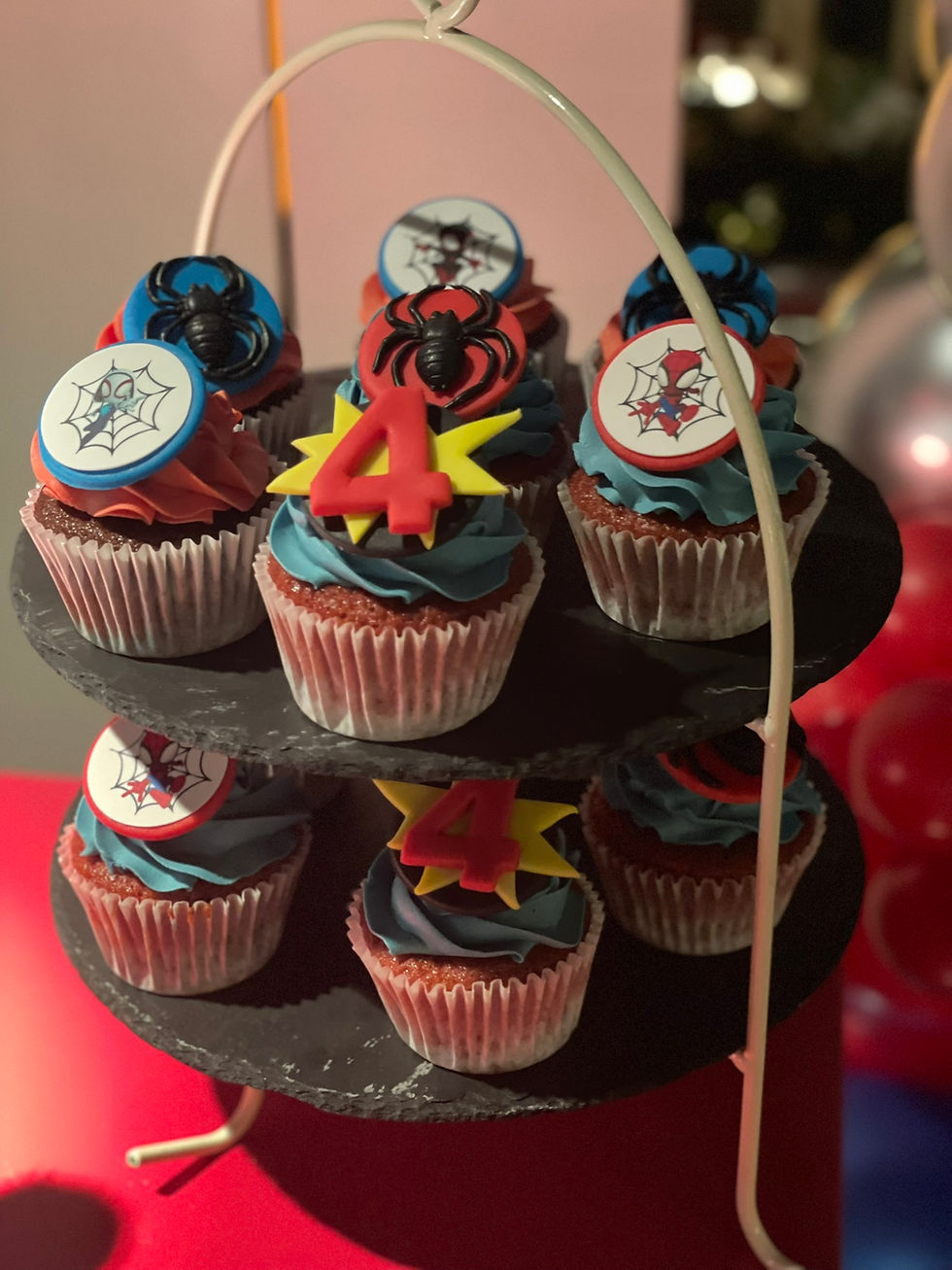 mesa dulce spiderman