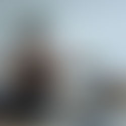 Black woman practicing seated yoga and mindfulness in a calm, modern studio space with plants and natural lighting.