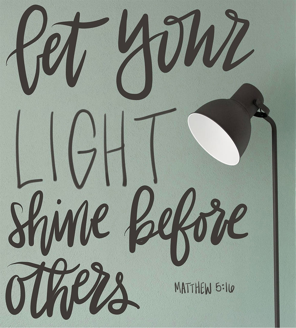 Why Be the Light?