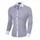 Thumbnail: New Men Shirt Black White  Slim Fit Dress Shirts