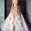 Thumbnail: Princess Wedding Dress Embroidered Lace Luxury Gown Bridal Wedding Dress