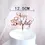 Thumbnail: Rose Gold Birthday Party Cake Topper Shower Dessert Accessories Tools