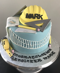 Engineer Birthday cake