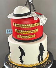 Micheal jackson birthday cake